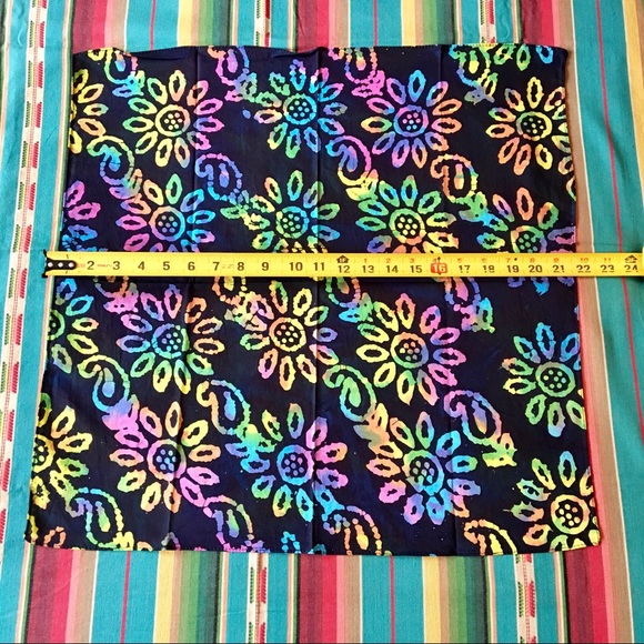 Flower🌸Power ☮️ hippy tie dye bandana/face mask😷 - Picture 3 of 5